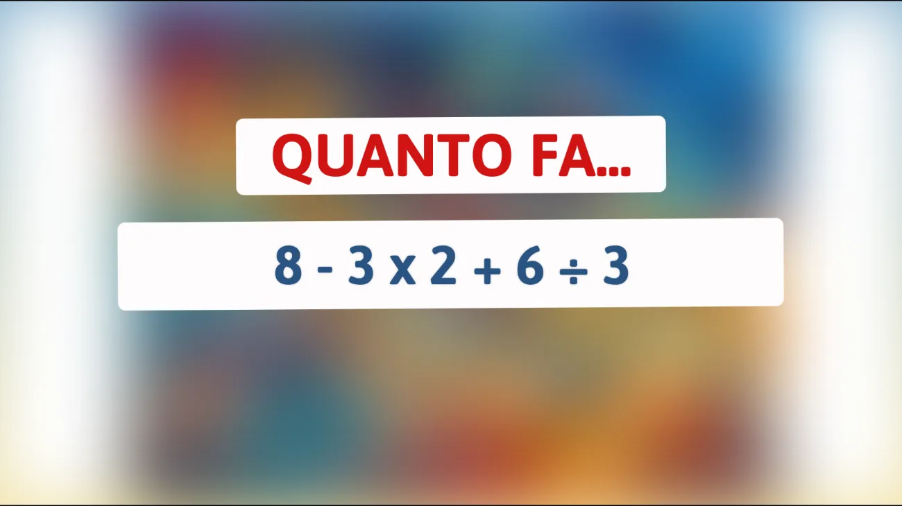 Il rompicapo matematico che solo le menti più brillanti riescono a risolvere: sei uno dei pochi?"