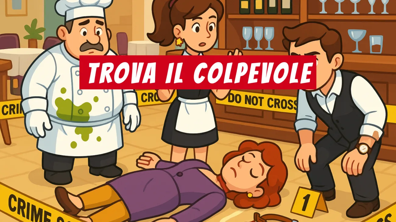 Se risolvi questo enigma del ristorante, sei davvero un genio: solo il 2% indovina il vero colpevole! Sfida la tua intelligenza"