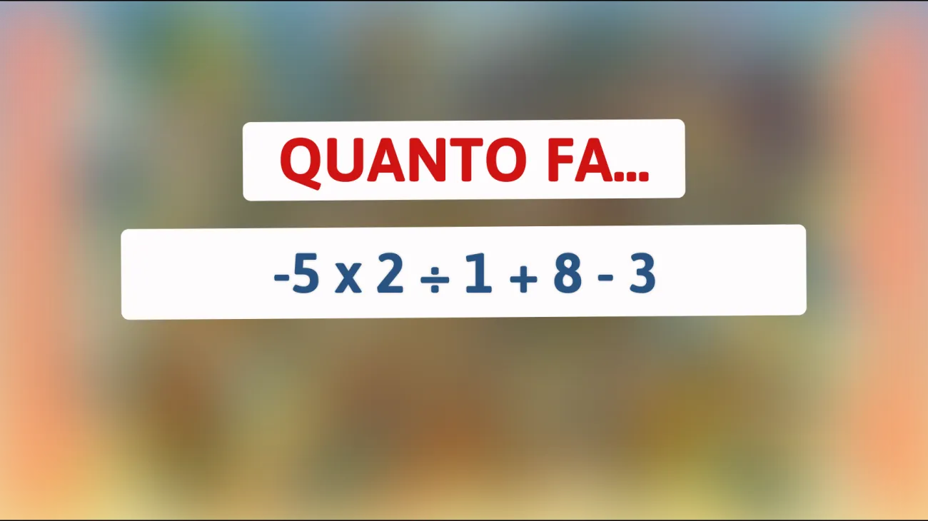 Sfida la tua mente: puoi risolvere questo semplice indovinello che solo le menti più brillanti capiscono?"