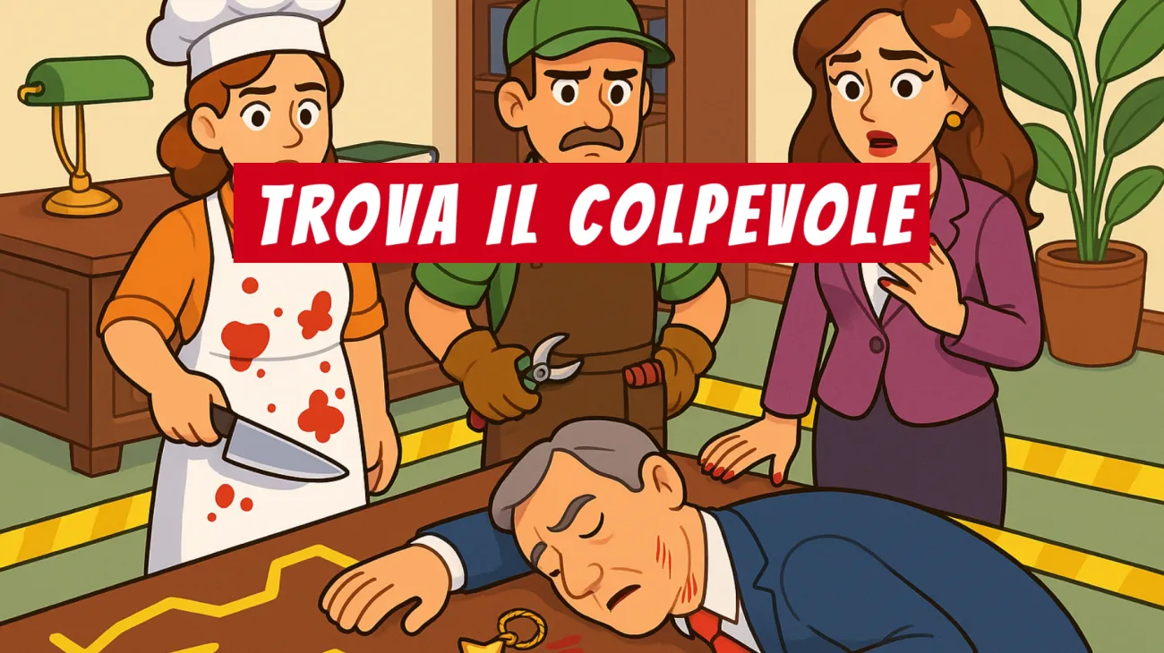 Solo le menti davvero geniali trovano il colpevole al primo colpo: risolvi l'indovinello che sta facendo impazzire il web!"
